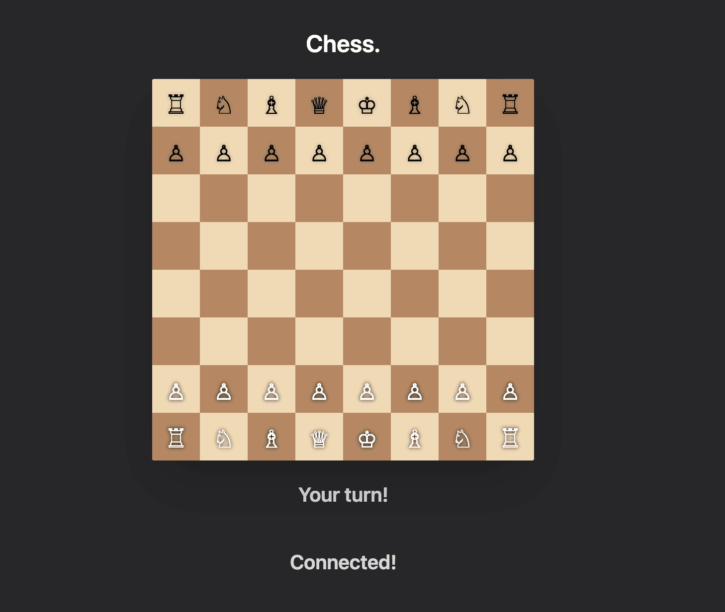 Multiplayer Chess Game